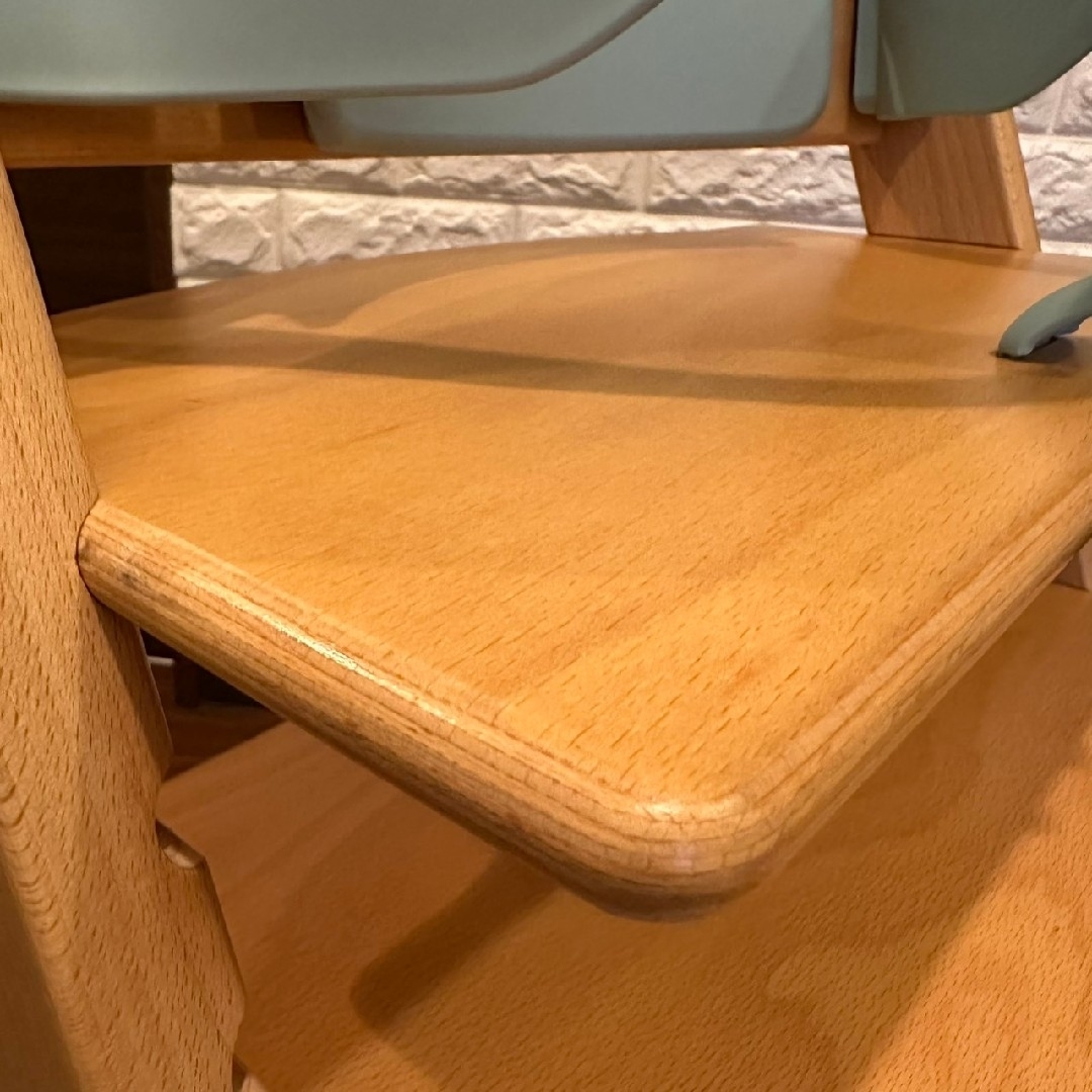 Stokke - 人気 ストッケ トリップトラップ ナチュラル ブルー Stokke - 人気 ストッケ トリップトラップ ナチュラル ブルー
