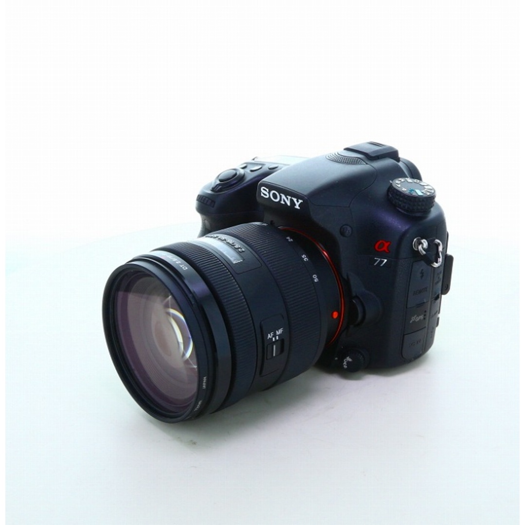 SONY - 【中古】(ソニー) SONY α77 ズームレンズキットの通販 by SONY - 【中古】(ソニー) SONY α77 ズームレンズキットの通販 by