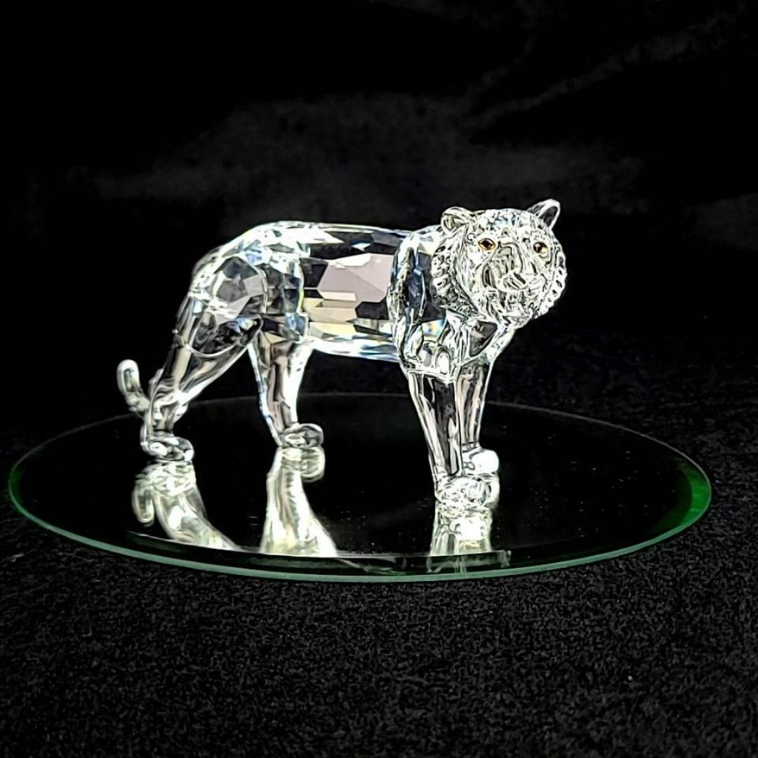 SWAROVSKI - *美品*スワロフスキー タイガー 虎 2002年 置物 SWAROVSKI - *美品*スワロフスキー タイガー 虎 2002年 置物