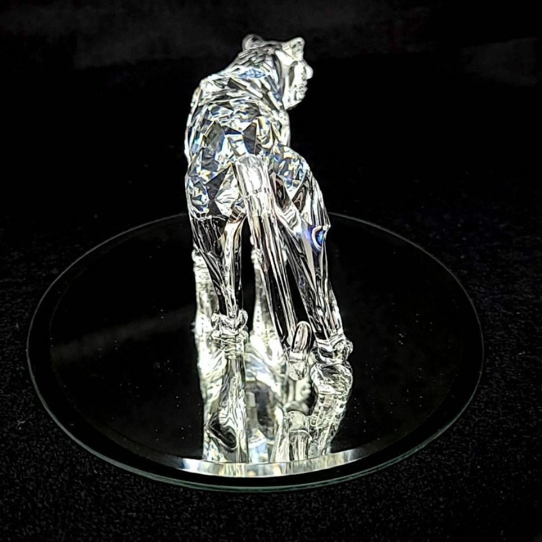 SWAROVSKI - *美品*スワロフスキー タイガー 虎 2002年 置物 SWAROVSKI - *美品*スワロフスキー タイガー 虎 2002年 置物