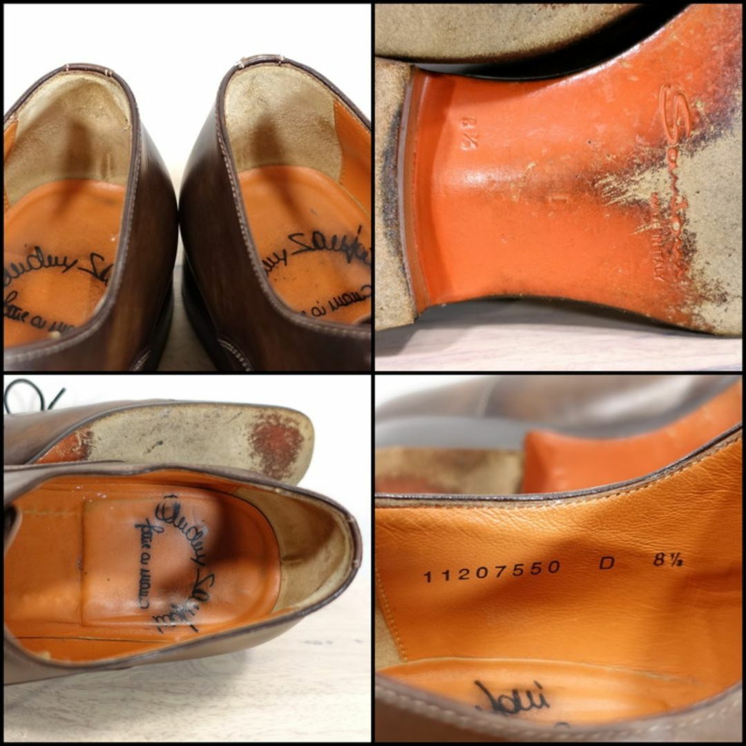 Santoni - 【定番】サントーニ メダリオンシューズ 茶 Santoniの Santoni - 【定番】サントーニ メダリオンシューズ 茶 Santoniの