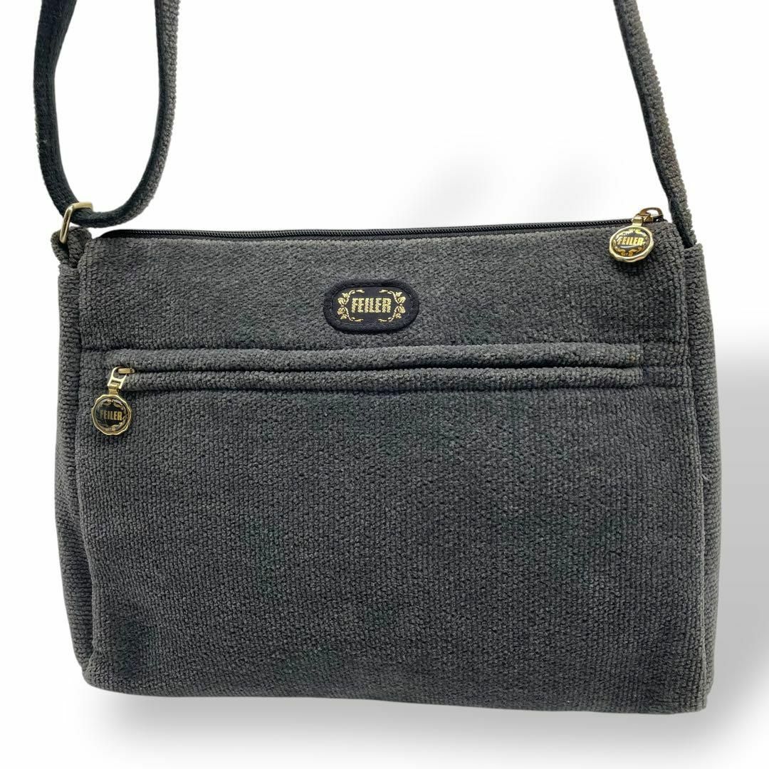 FEILER - 美品 FEILER フェイラー ショルダーバッグ シェニール FEILER - 美品 FEILER フェイラー ショルダーバッグ シェニール