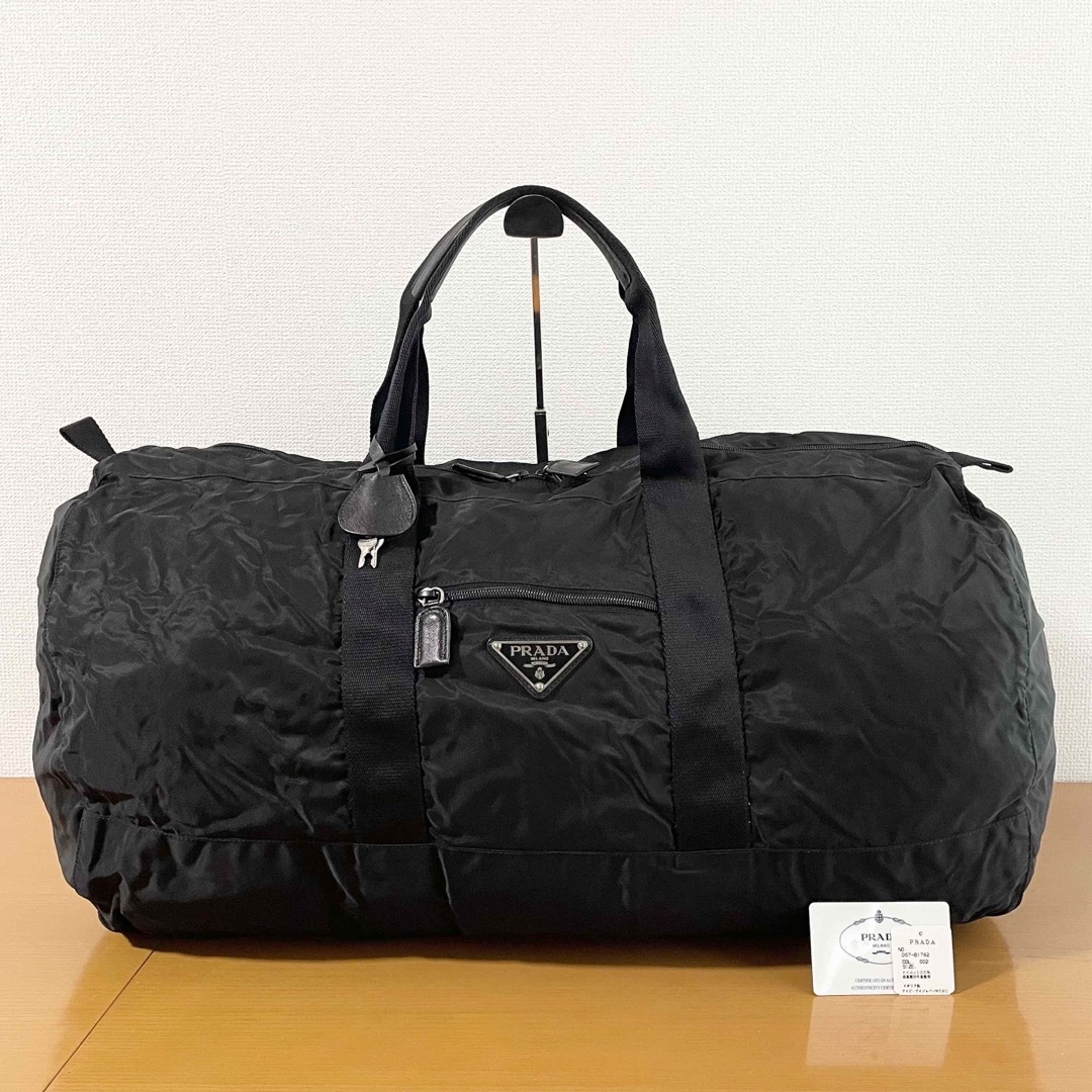 PRADA - 【美品〜良品】プラダ ボストンバッグ 旅行かばん PRADA - 【美品〜良品】プラダ ボストンバッグ 旅行かばん