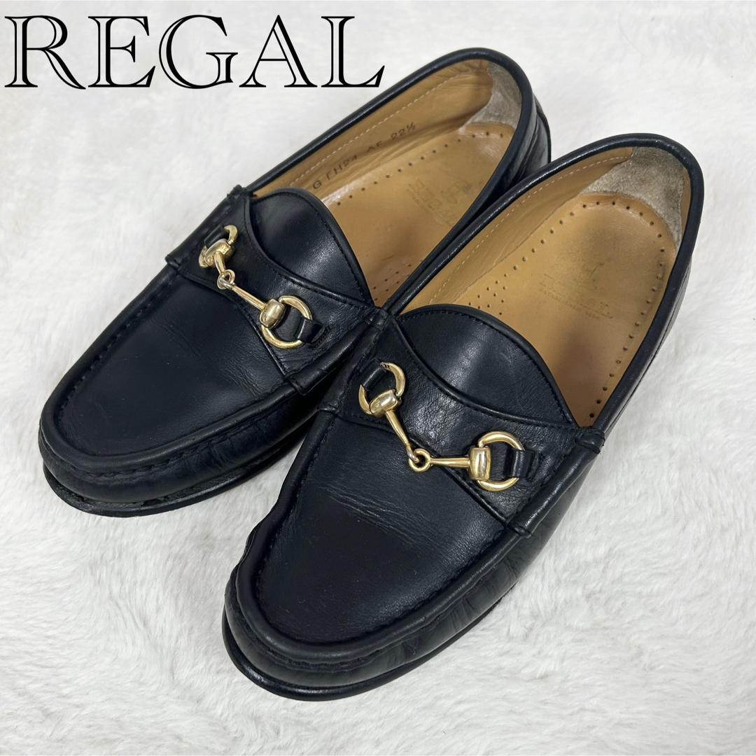 REGAL - REGAL ホースビットローファー ローファー ブラック REGAL - REGAL ホースビットローファー ローファー ブラック
