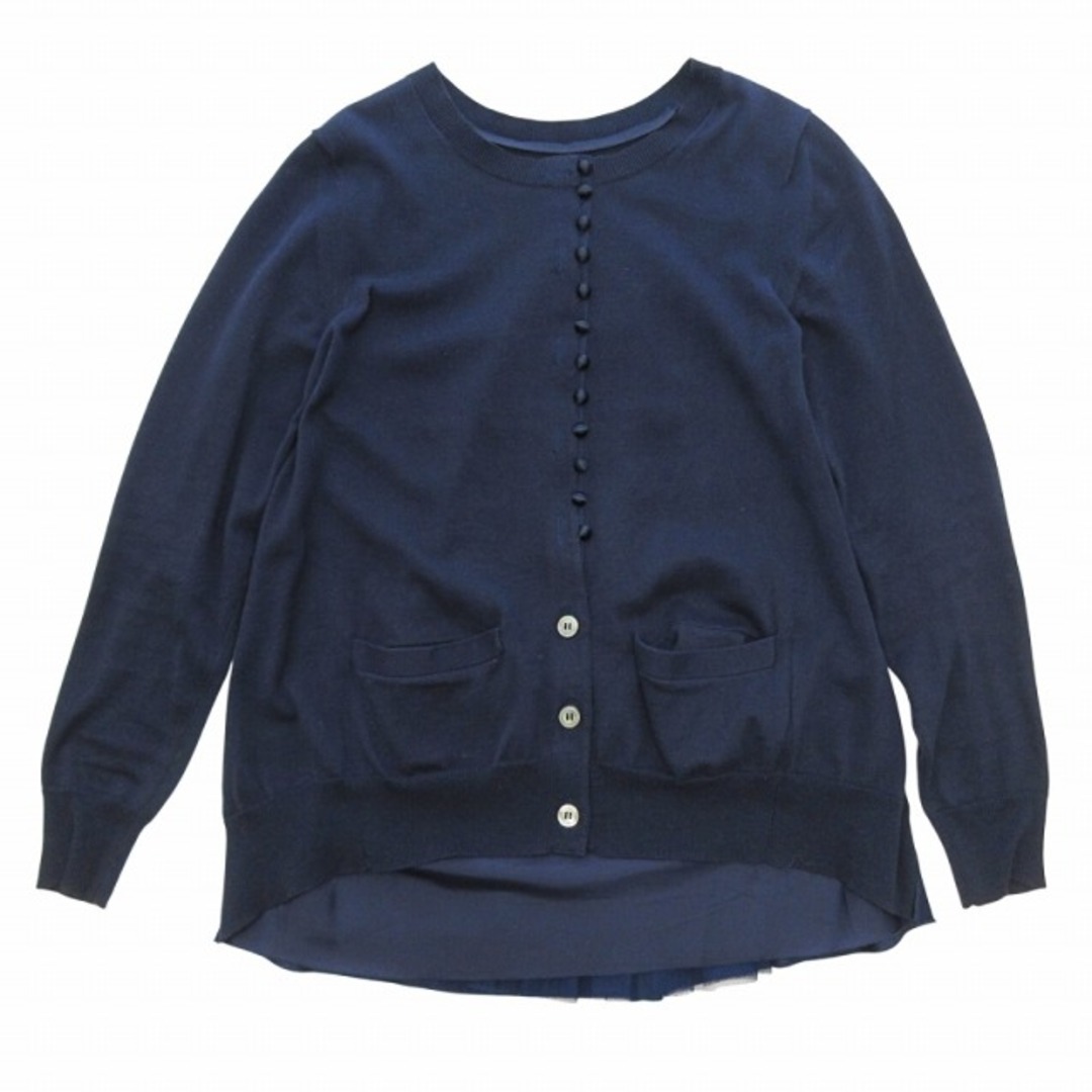 sacai - サカイ sacai 再構築 チュールレイヤードカーディガン sacai - サカイ sacai 再構築 チュールレイヤードカーディガン