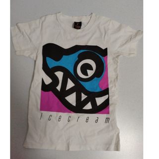 アイスクリーム(ICE CREAM)のICECREAM　Tシャツ　ＸSサイズ(Tシャツ/カットソー(半袖/袖なし))