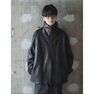 LIDNM - 新品 LIDNM GOAT LEATHER TECH BLOUSONの通販 by LIDNM - 新品 LIDNM GOAT LEATHER TECH BLOUSONの通販 by