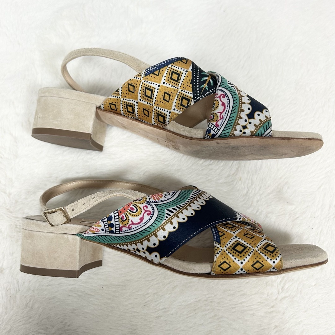 FABIO RUSCONI - 美品!フォビオルスコーニ サンダル ストラップ FABIO RUSCONI - 美品!フォビオルスコーニ サンダル ストラップ