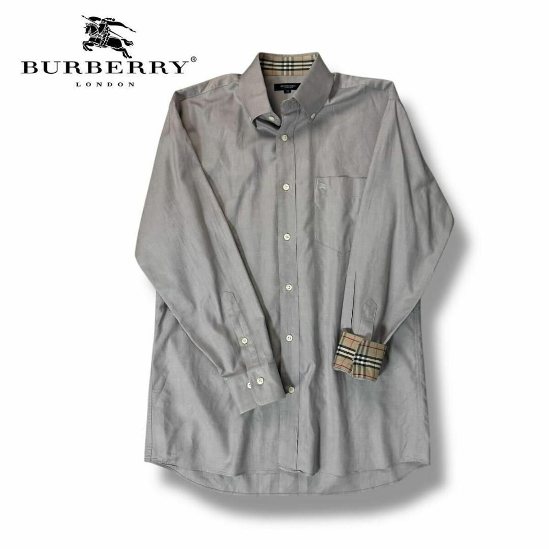 BURBERRY - 【美品】BURBERRY オックスフォード ボタンダウン BURBERRY - 【美品】BURBERRY オックスフォード ボタンダウン