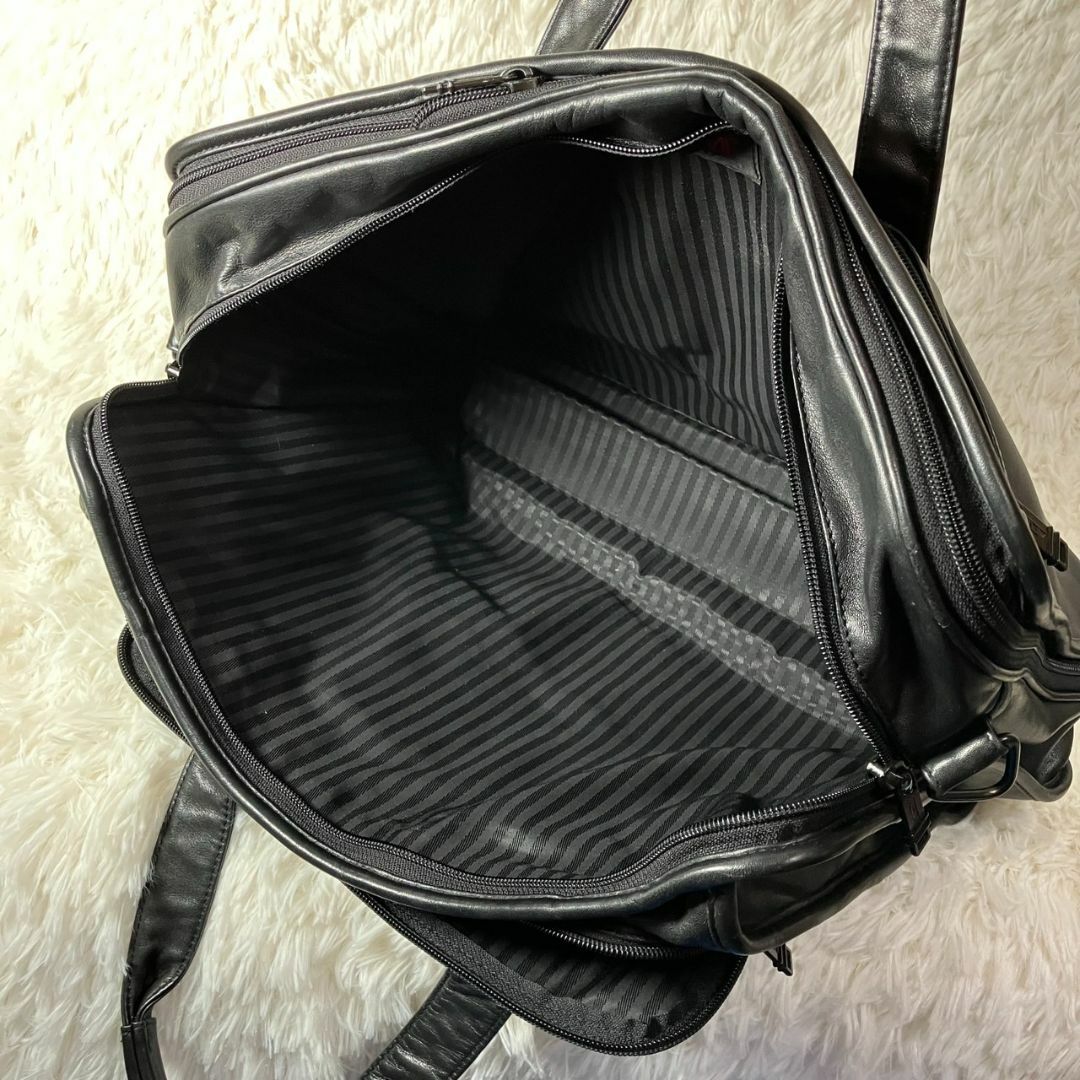 TUMI - 美品 TUMI トゥミ オールレザー ビジネスバッグ ハンド TUMI - 美品 TUMI トゥミ オールレザー ビジネスバッグ ハンド