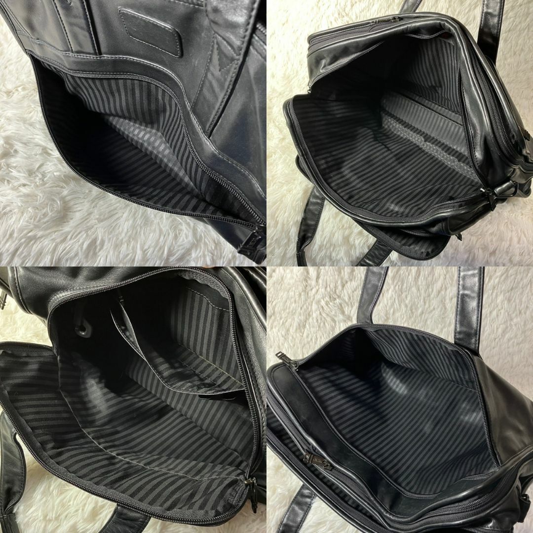 TUMI - 美品 TUMI トゥミ オールレザー ビジネスバッグ ハンド TUMI - 美品 TUMI トゥミ オールレザー ビジネスバッグ ハンド