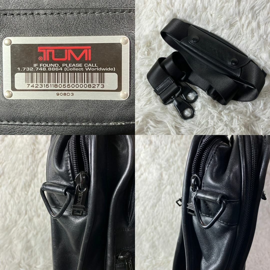 TUMI - 美品 TUMI トゥミ オールレザー ビジネスバッグ ハンド TUMI - 美品 TUMI トゥミ オールレザー ビジネスバッグ ハンド