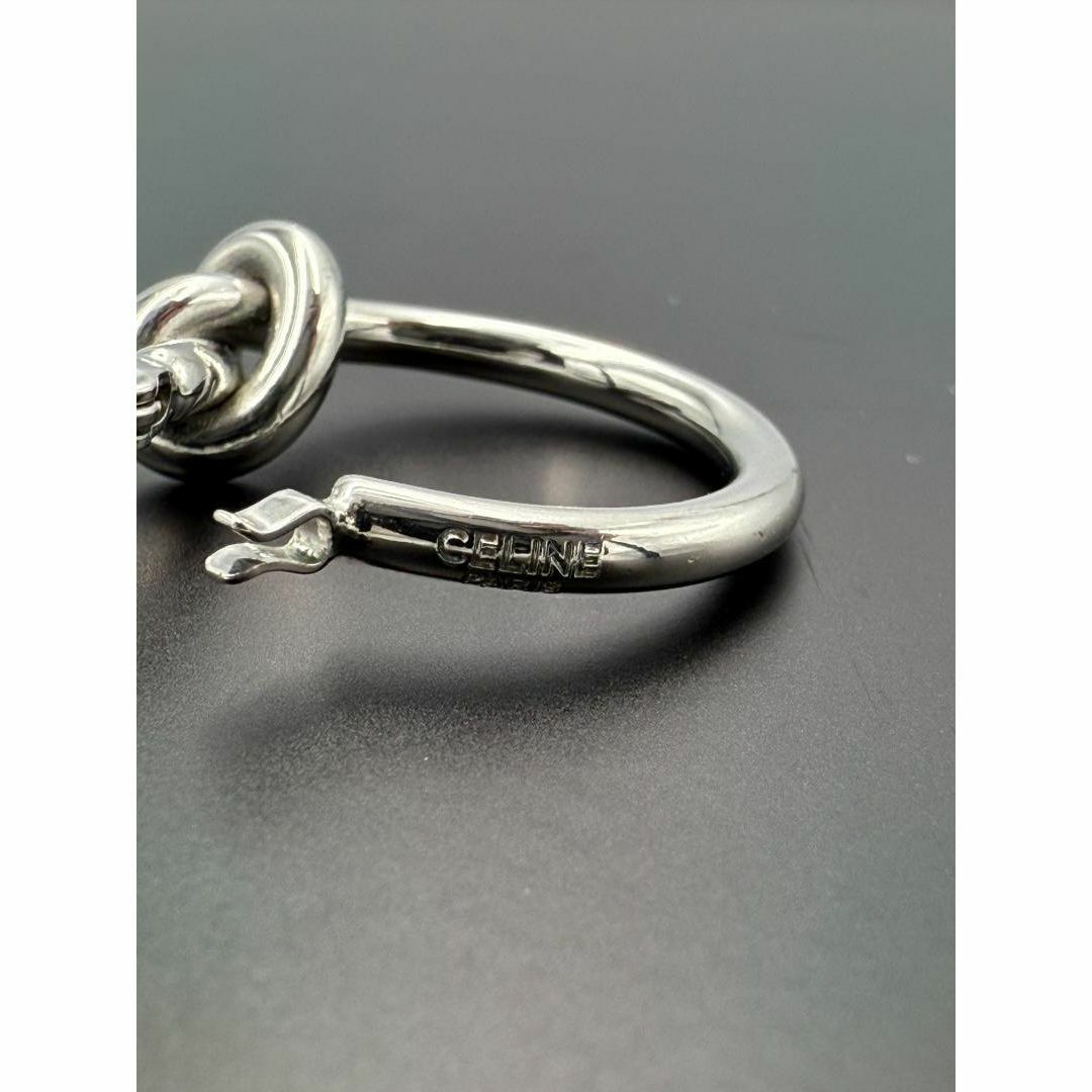 CELINE - 【片耳のみ】CELINE セリーヌ ノットフープ ピアス CELINE - 【片耳のみ】CELINE セリーヌ ノットフープ ピアス
