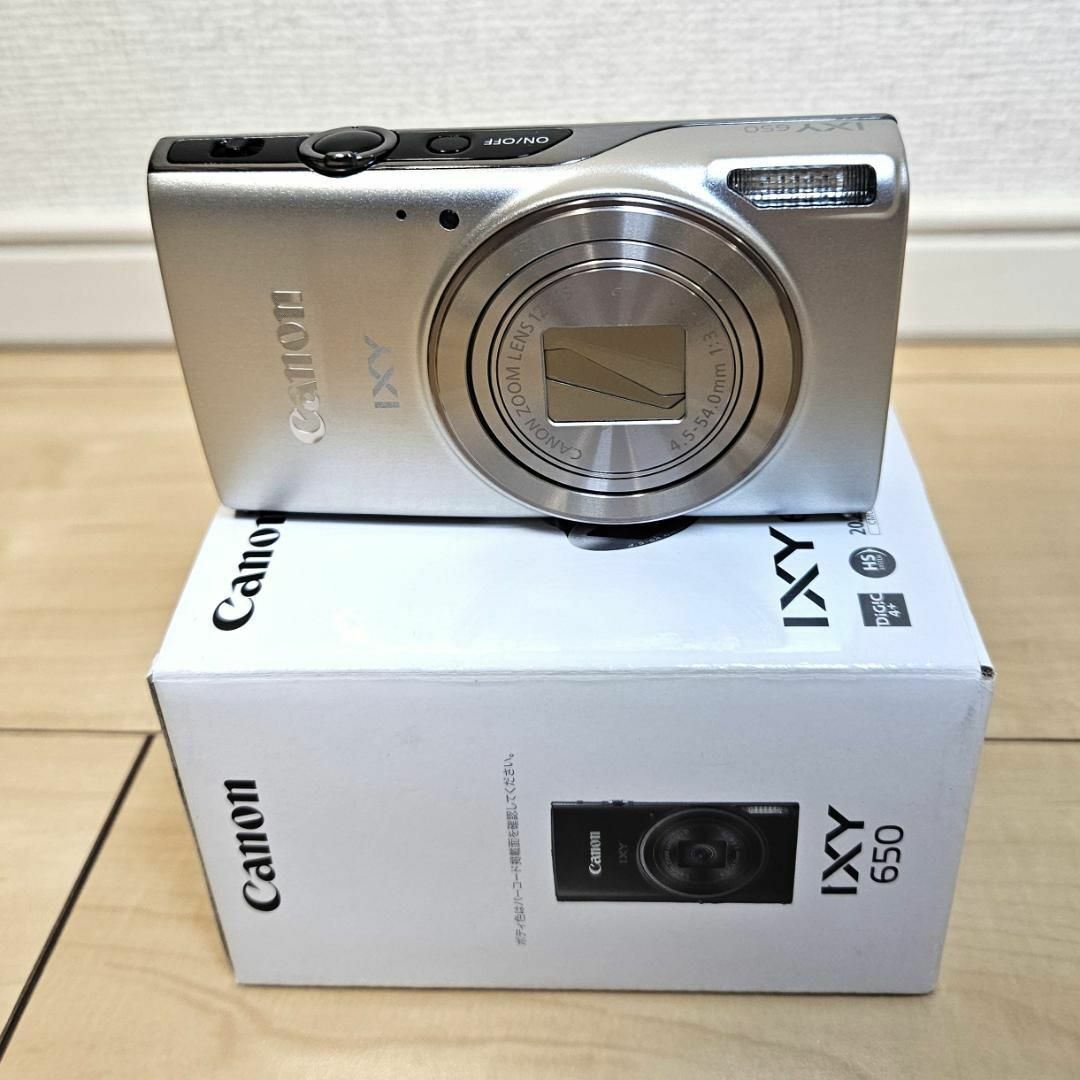 Canon - IXY650SL シルバー 保証有 店頭展示品 コンパクト Canon - IXY650SL シルバー 保証有 店頭展示品 コンパクト