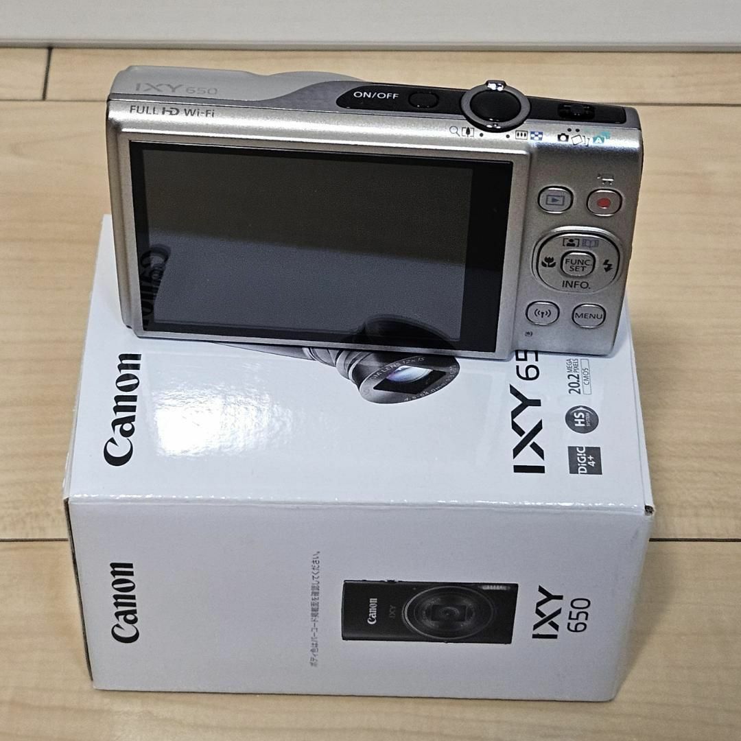 Canon - IXY650SL シルバー 保証有 店頭展示品 コンパクト Canon - IXY650SL シルバー 保証有 店頭展示品 コンパクト