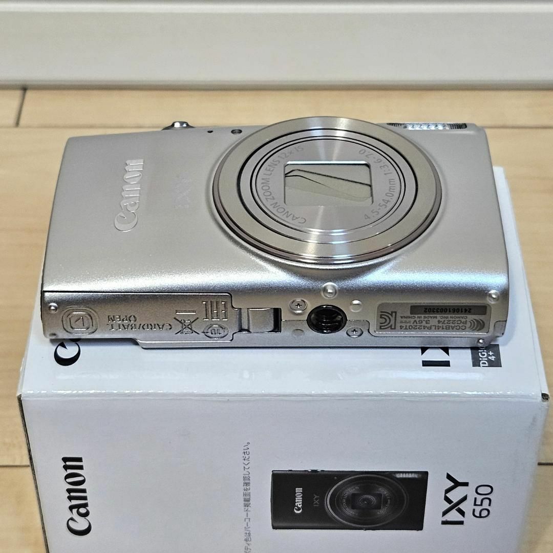 Canon - IXY650SL シルバー 保証有 店頭展示品 コンパクト Canon - IXY650SL シルバー 保証有 店頭展示品 コンパクト