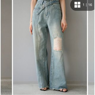 adidas Originals - アディダス W DENIM 3ST PT ロングパンツ adidas Originals - アディダス W DENIM 3ST PT ロングパンツ