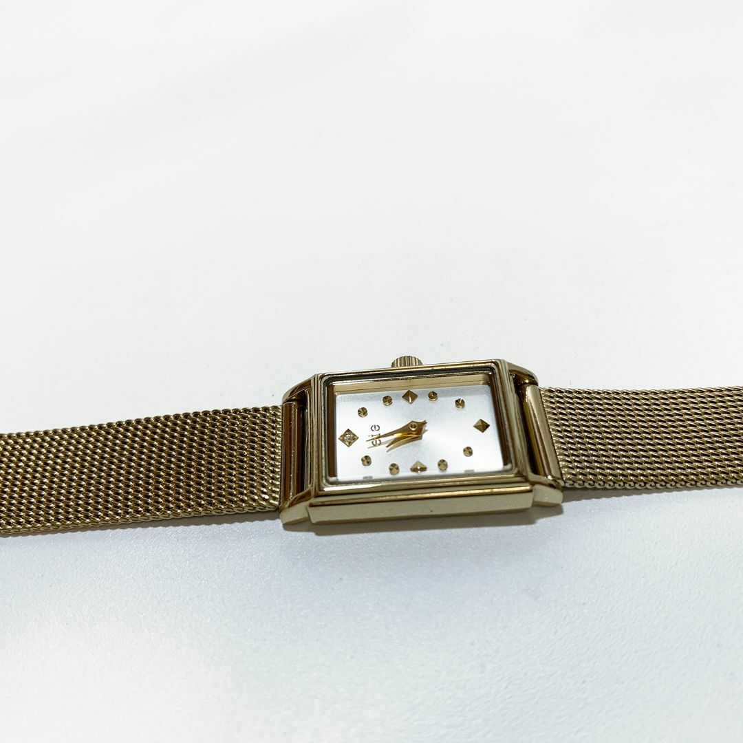 ete - 【極美品】ete エテ 腕時計 ステンレス ゴールド 可動品 ete - 【極美品】ete エテ 腕時計 ステンレス ゴールド 可動品