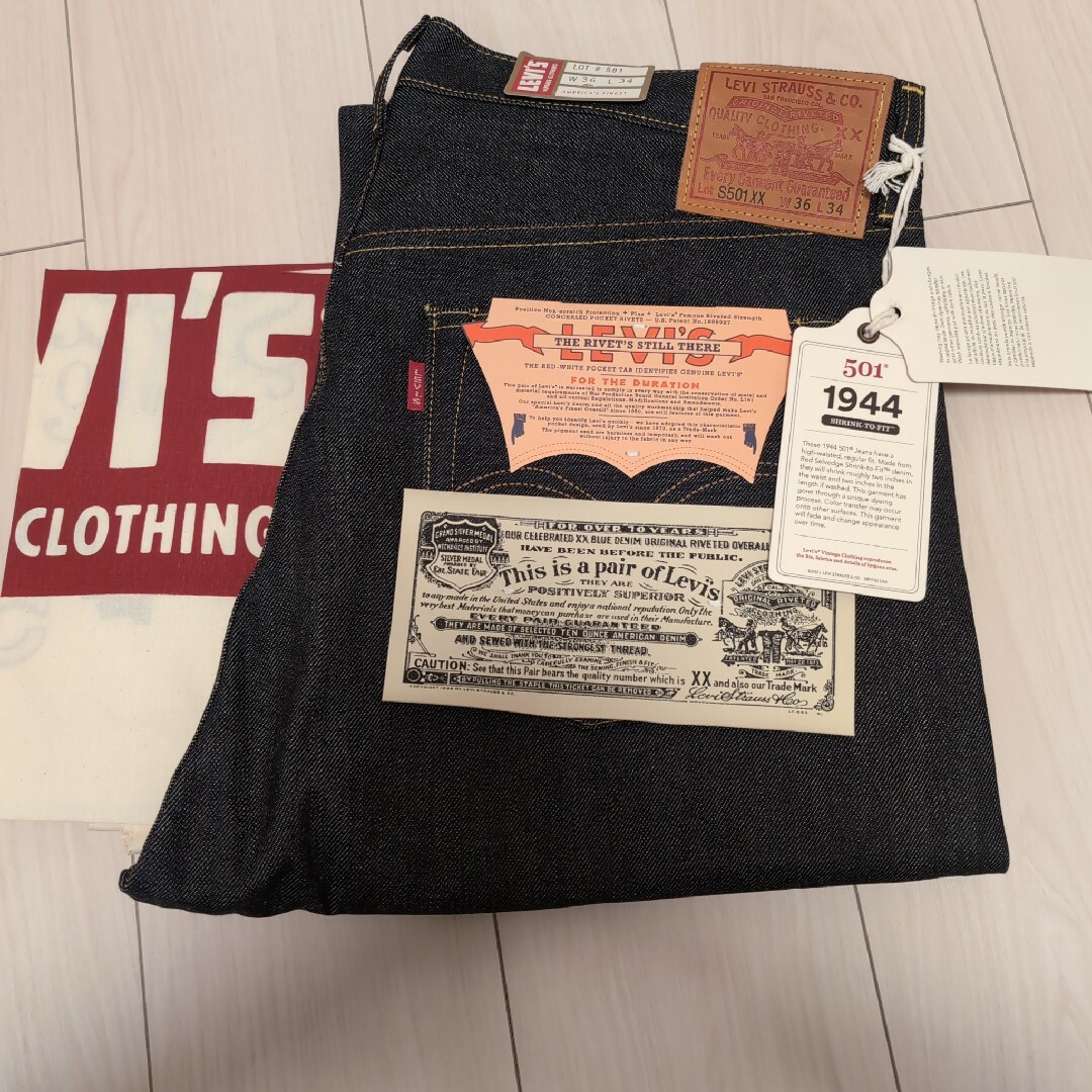 LEVI'S VINTAGE CLOTHING - LVC S501XX 1944 大戦モデル 日本製 LEVI'S VINTAGE CLOTHING - LVC S501XX 1944 大戦モデル 日本製