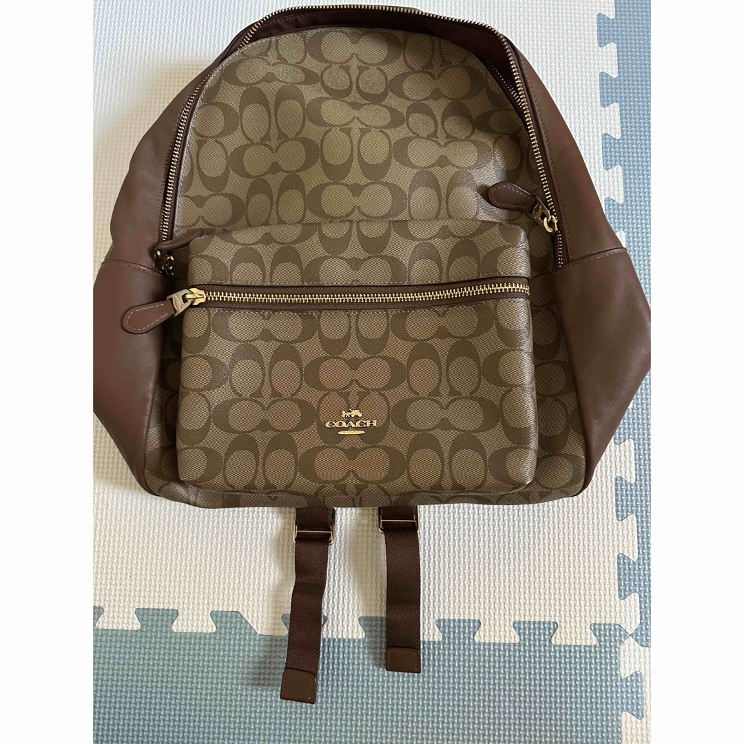 COACH - COACH ブラウン リュックの通販 by Kai's shop|コーチ COACH - COACH ブラウン リュックの通販 by Kai's shop|コーチ