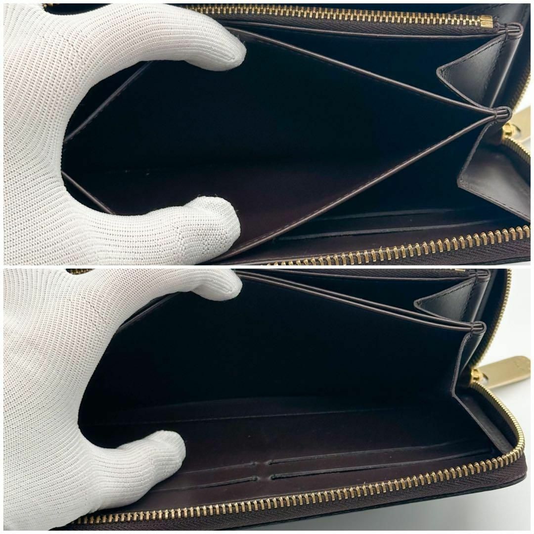 LOUIS VUITTON - ルイヴィトン ジッピーウォレット アマラント LOUIS VUITTON - ルイヴィトン ジッピーウォレット アマラント