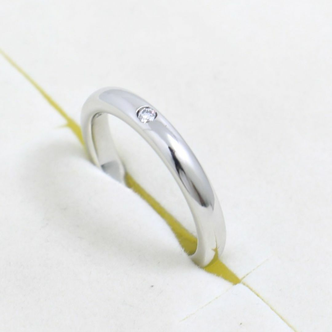 Tiffany & Co. - ティファニー TIFFANY PT950 8号 スタッキング Tiffany & Co. - ティファニー TIFFANY PT950 8号 スタッキング