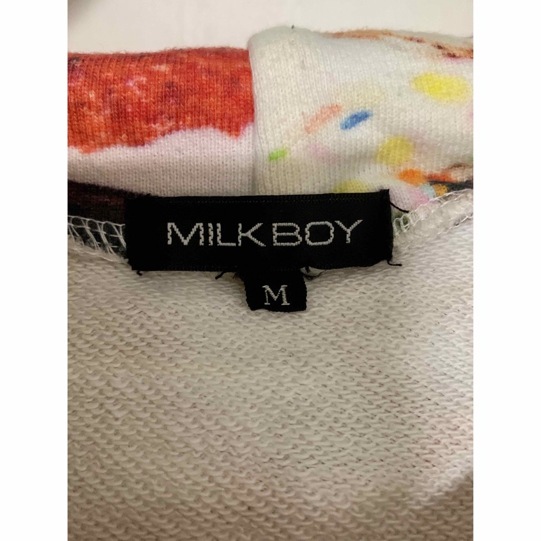 MILKBOY - MILKBOY DOH-BOY HOODIES ドーナツ パーカーの通販 by MILKBOY - MILKBOY DOH-BOY HOODIES ドーナツ パーカーの通販 by