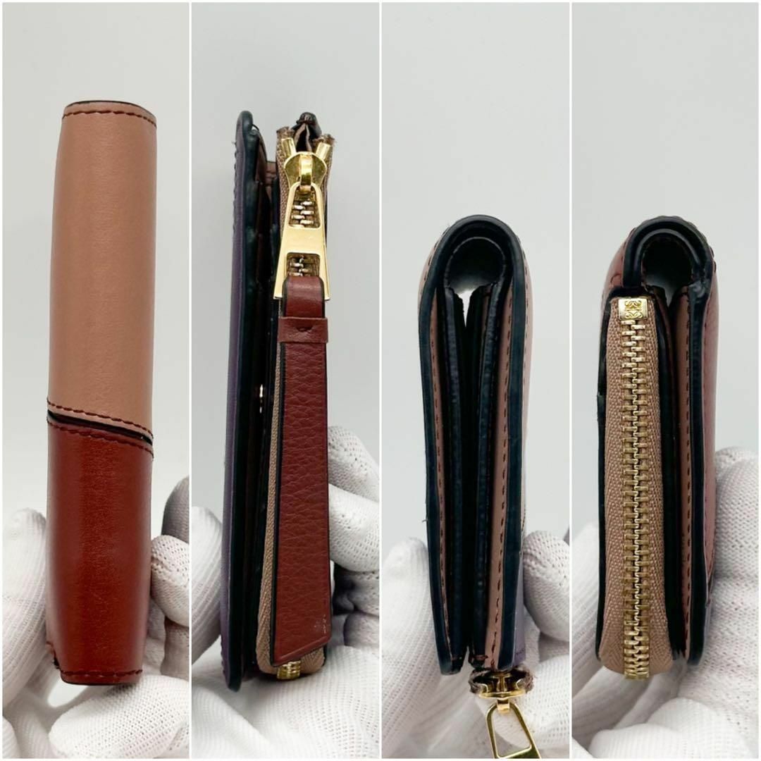 LOEWE - 【未使用級】ロエベ パズル スリム ジップウォレット LOEWE - 【未使用級】ロエベ パズル スリム ジップウォレット