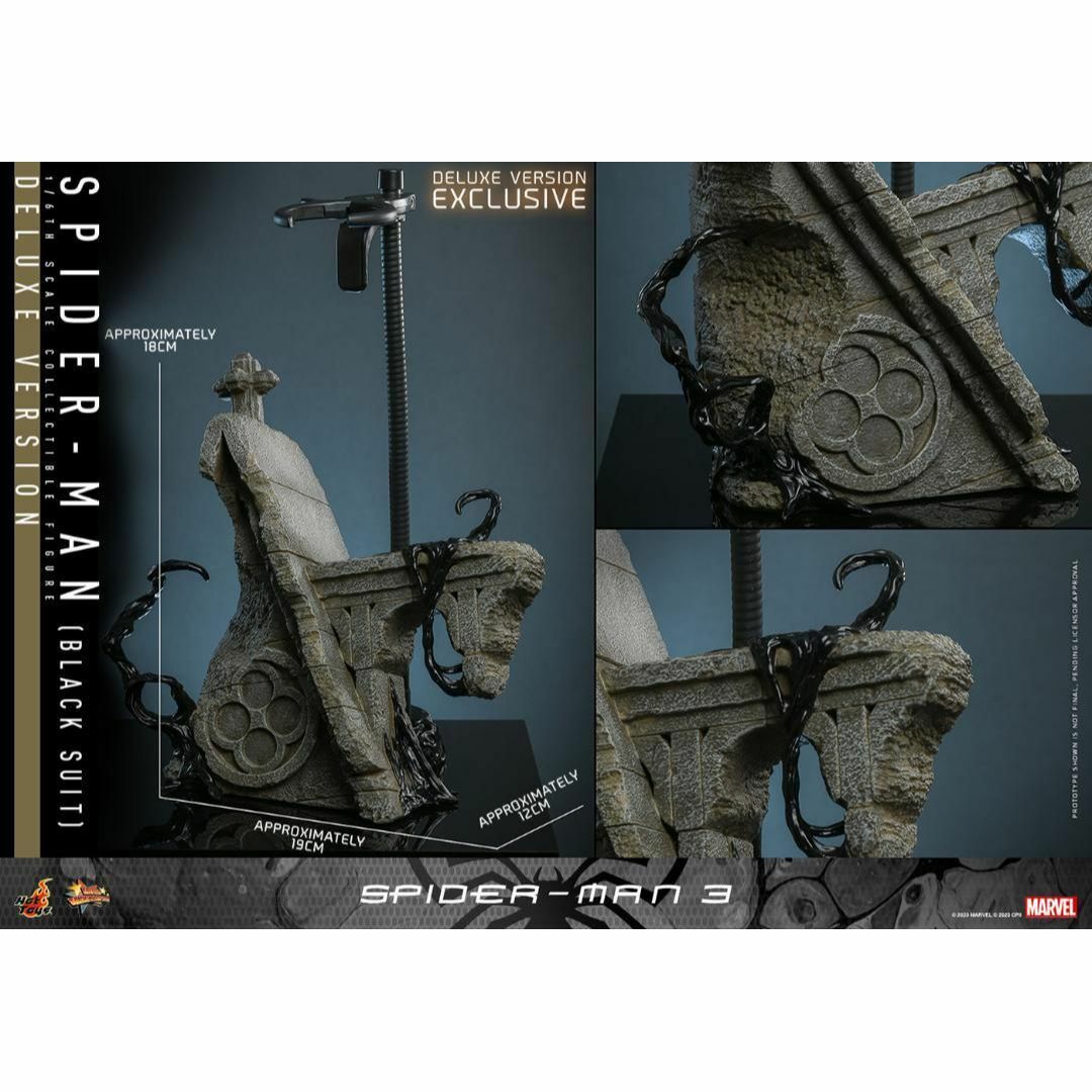Hot Toys - ホットトイズ スパイダーマン ブラックスーツ DX版 Hot Toys - ホットトイズ スパイダーマン ブラックスーツ DX版