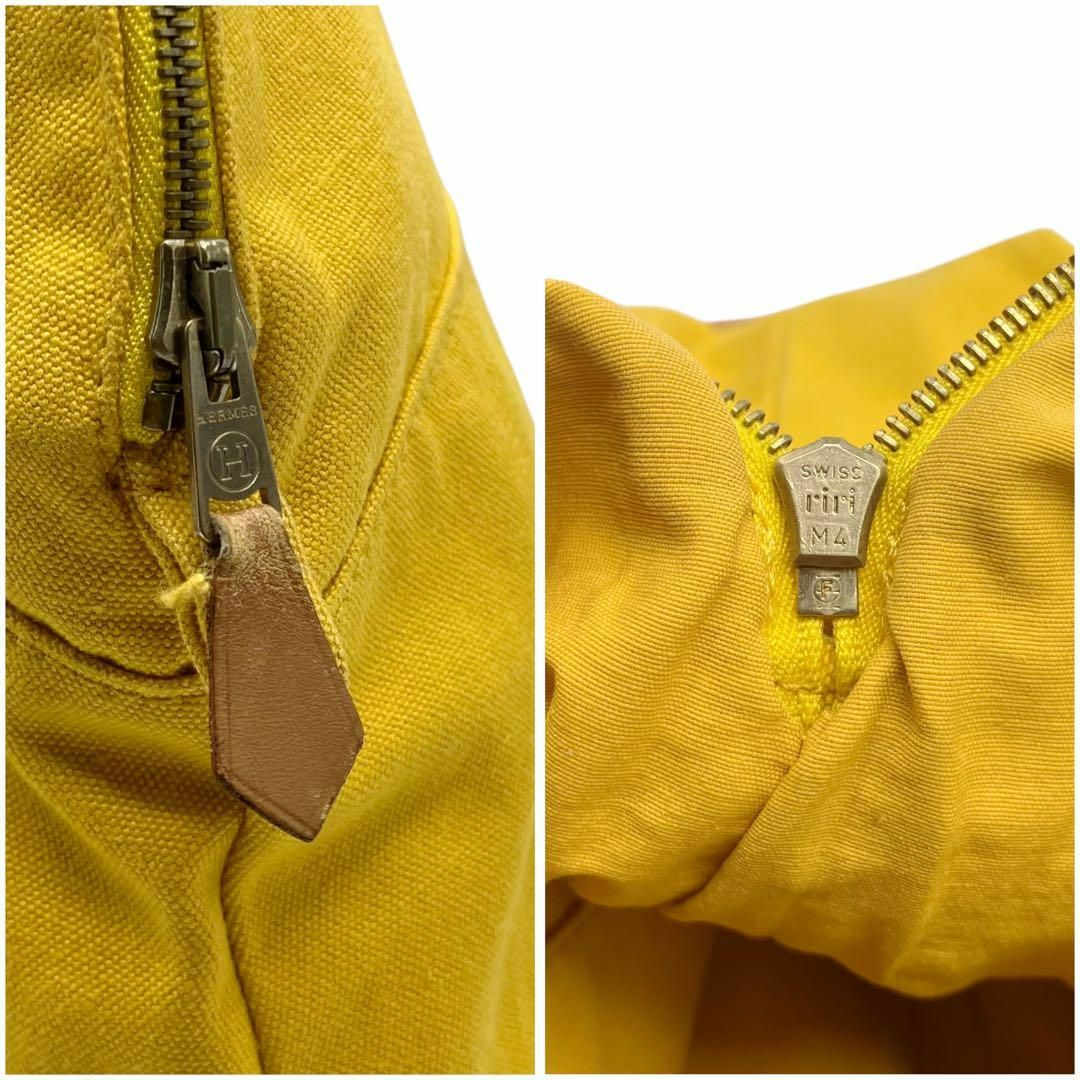 HERMES - ⭐️美品⭐️ エルメス キャンバス ボリードポーチ TGM HERMES - ⭐️美品⭐️ エルメス キャンバス ボリードポーチ TGM