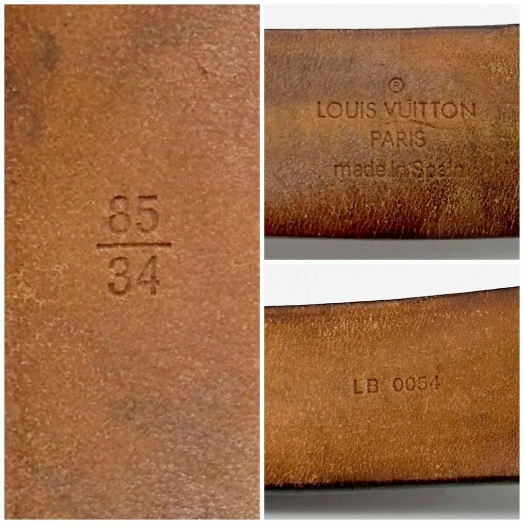 LOUIS VUITTON - ルイヴィトン サンチュール キャレ ダミエ LOUIS VUITTON - ルイヴィトン サンチュール キャレ ダミエ