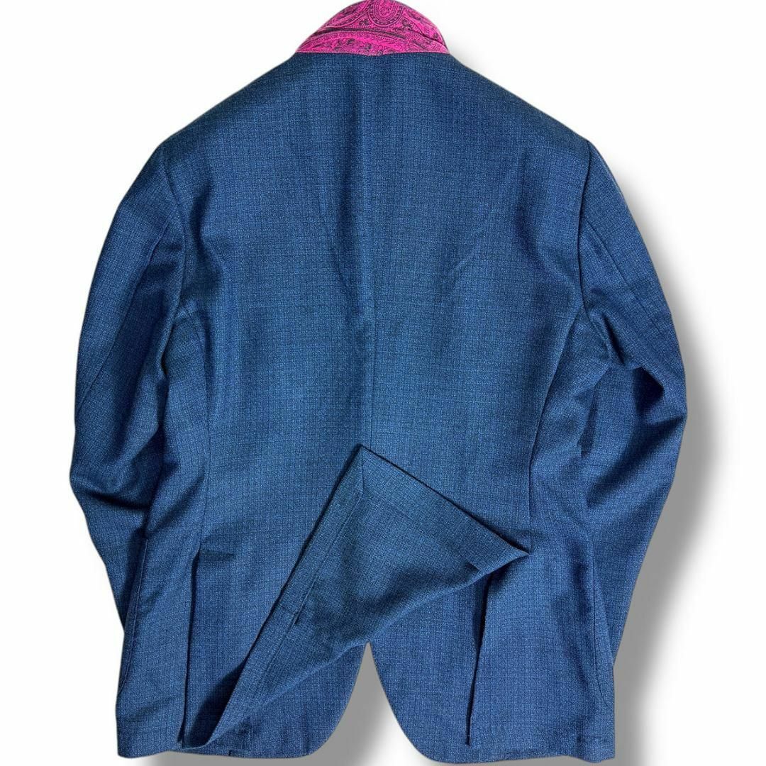 ETRO - J5029 美品 エトロ サマーウール ペイズリー柄裏地 ETRO - J5029 美品 エトロ サマーウール ペイズリー柄裏地