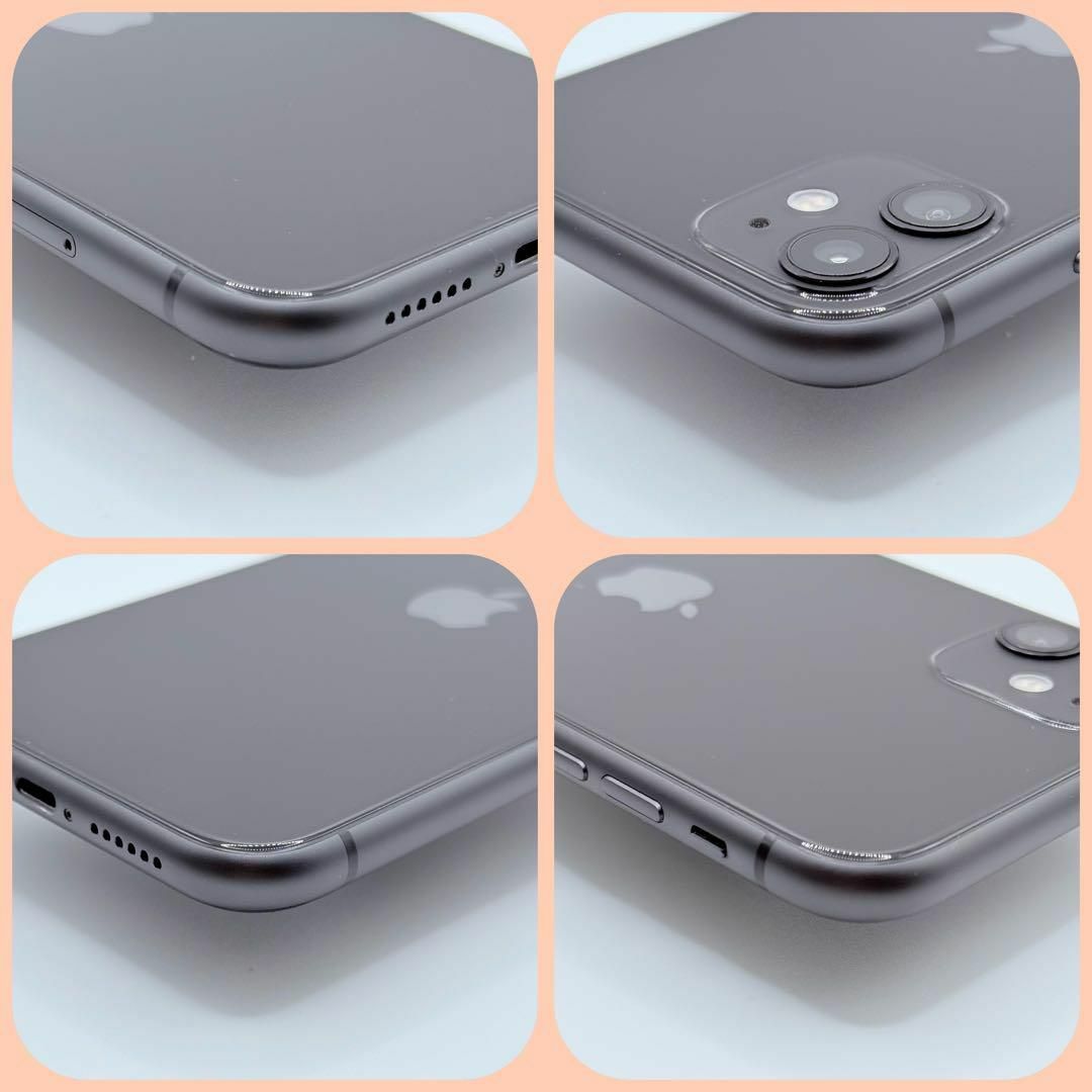 超美品】iPhone11 64GB SIMフリー ブラックの通販 by ちゃんみお 超美品】iPhone11 64GB SIMフリー ブラックの通販 by ちゃんみお
