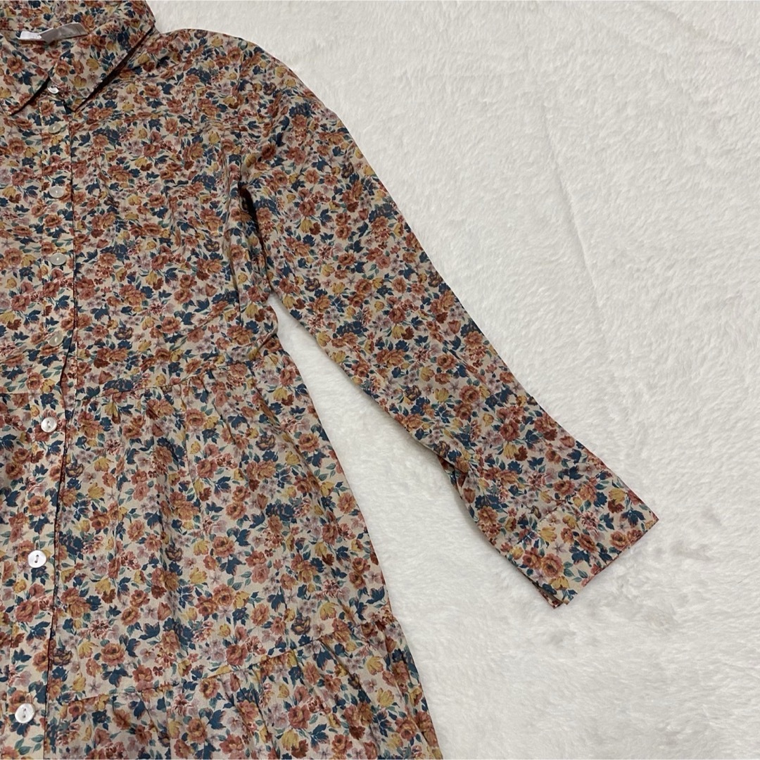 JILLSTUART - JILL STUART 花柄 ロングシャツワンピース の通販 JILLSTUART - JILL STUART 花柄 ロングシャツワンピース の通販