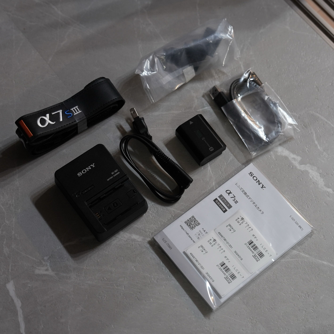 SONY - SONY ソニー α7SIII ILCE-7SM3 付属品完備 箱付き美品の SONY - SONY ソニー α7SIII ILCE-7SM3 付属品完備 箱付き美品の