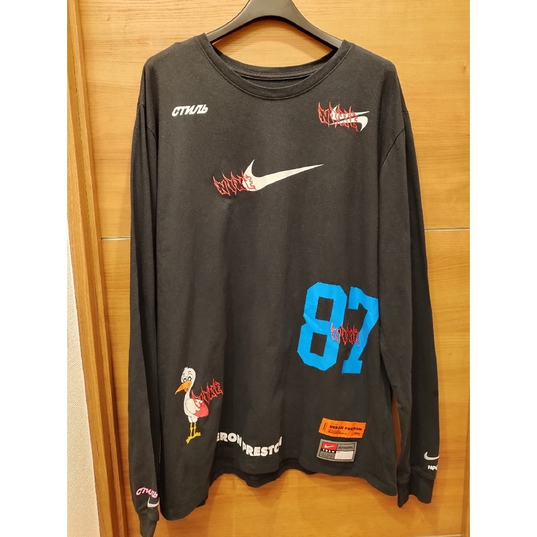 NIKE - Heron Preston × Nike ヘロンプレストン ロンT 2XLの通販 NIKE - Heron Preston × Nike ヘロンプレストン ロンT 2XLの通販