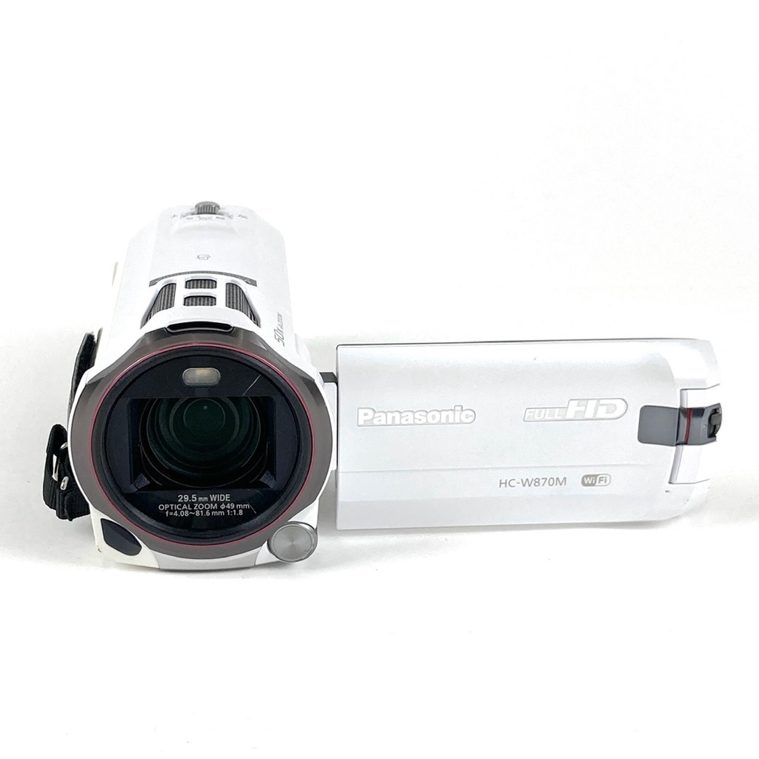 パナソニック デジタルハイビジョンビデオカメラ HC-W870M-W パナソニック デジタルハイビジョンビデオカメラ HC-W870M-W