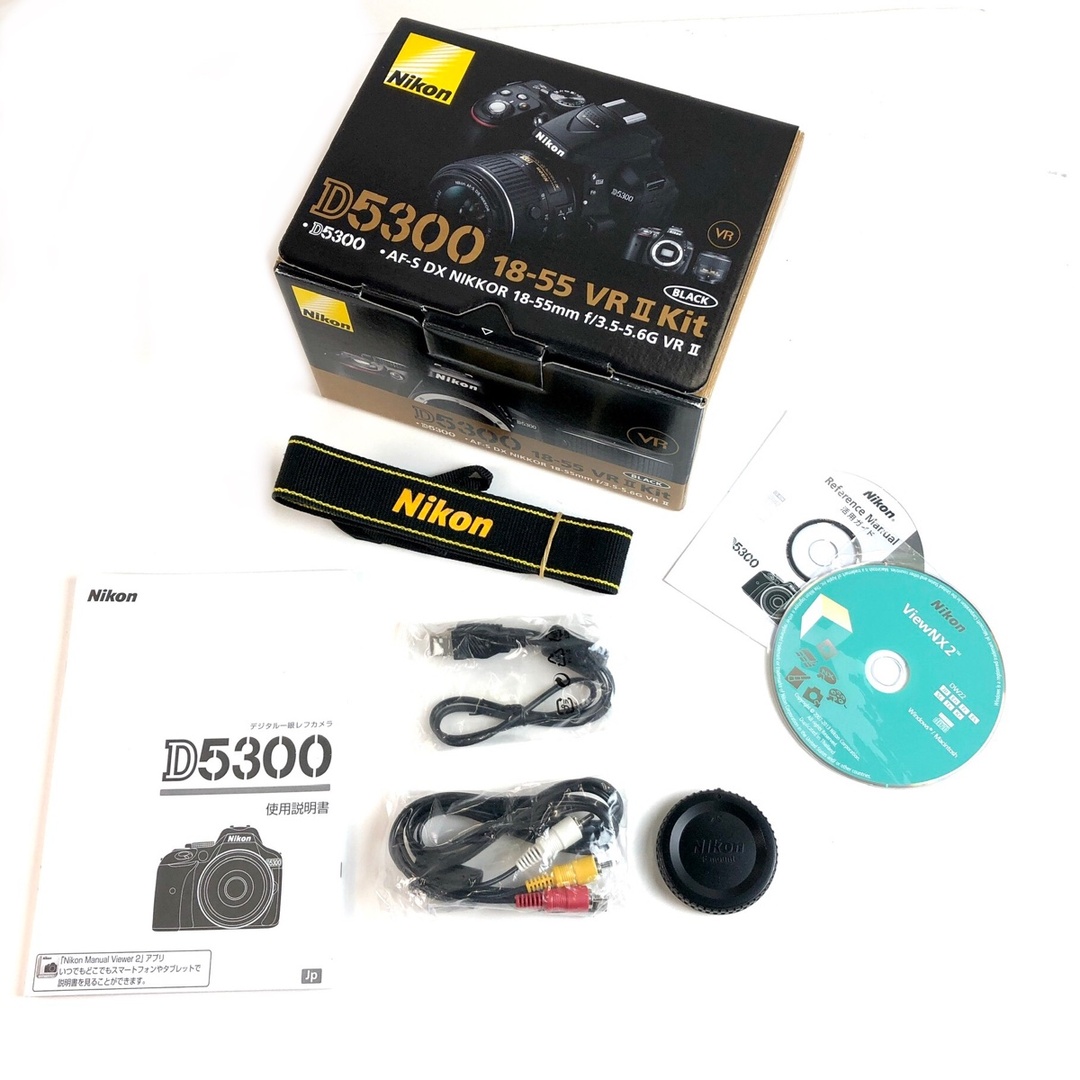 ニコン D5300 ボディ ブラック 中古の通販 by バイセル ラクマ店 ニコン D5300 ボディ ブラック 中古の通販 by バイセル ラクマ店