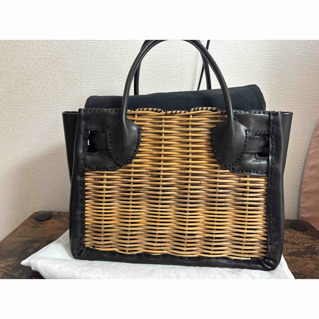 美品 エバゴス ebagos スタイリストバッグ ブラック カゴバッグ 美品 エバゴス ebagos スタイリストバッグ ブラック カゴバッグ