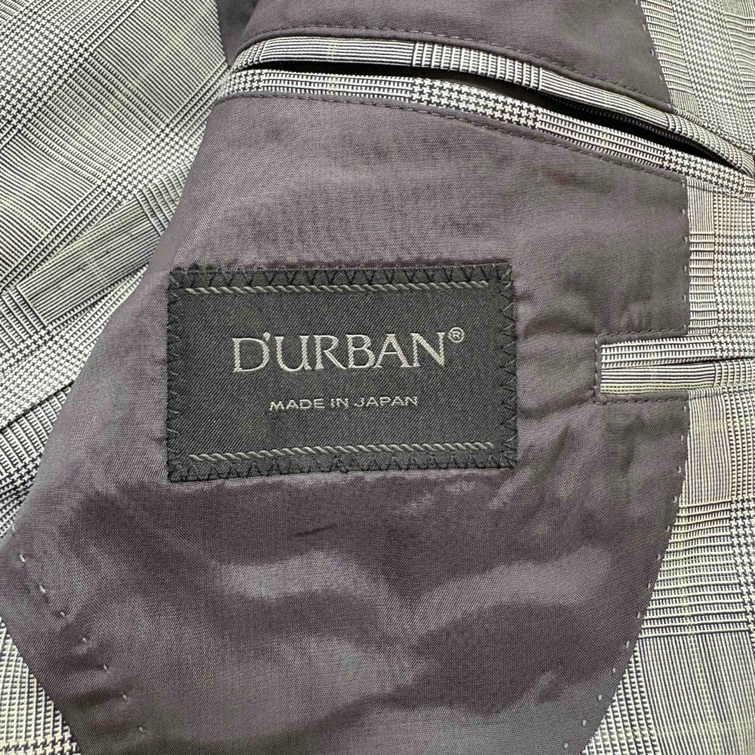 D'URBAN - 日本製 美品 ダーバン ジャケット グレンチェック D'URBAN - 日本製 美品 ダーバン ジャケット グレンチェック
