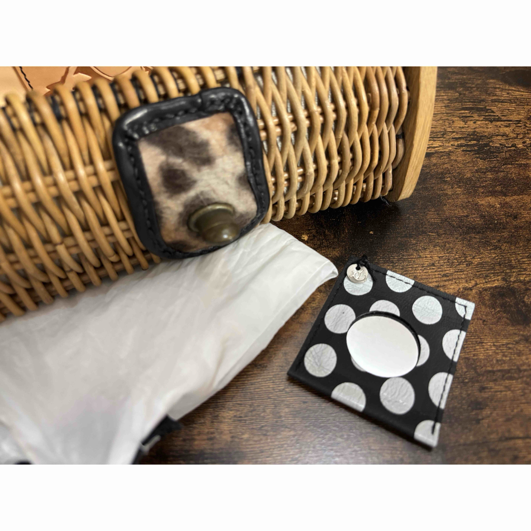 美品 エバゴス ebagos 宝箱 ハンドバッグ カゴバッグ カゴの通販 美品 エバゴス ebagos 宝箱 ハンドバッグ カゴバッグ カゴの通販