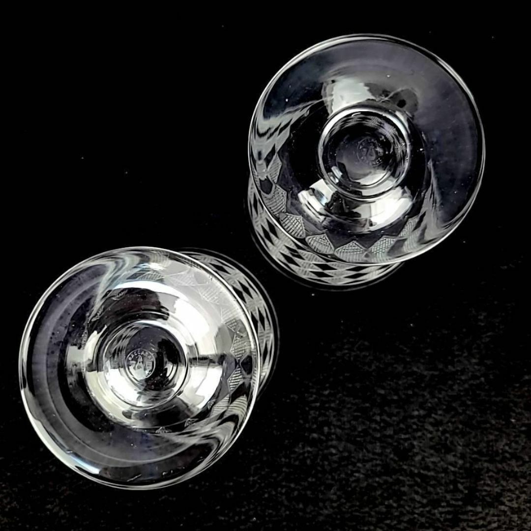 Baccarat - /美品/ バカラ キブロン ワイングラス 2客 ペアの Baccarat - /美品/ バカラ キブロン ワイングラス 2客 ペアの