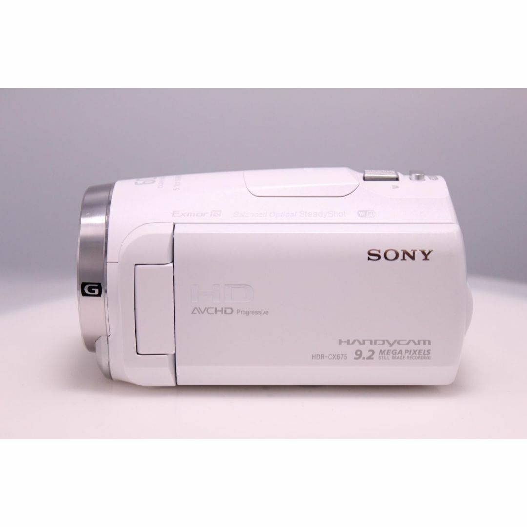 SONY - SONY HDR-CX675 ホワイト Handycam ビデオカメラの通販 SONY - SONY HDR-CX675 ホワイト Handycam ビデオカメラの通販