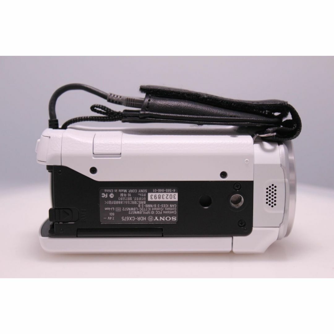 SONY - SONY HDR-CX675 ホワイト Handycam ビデオカメラの通販 SONY - SONY HDR-CX675 ホワイト Handycam ビデオカメラの通販