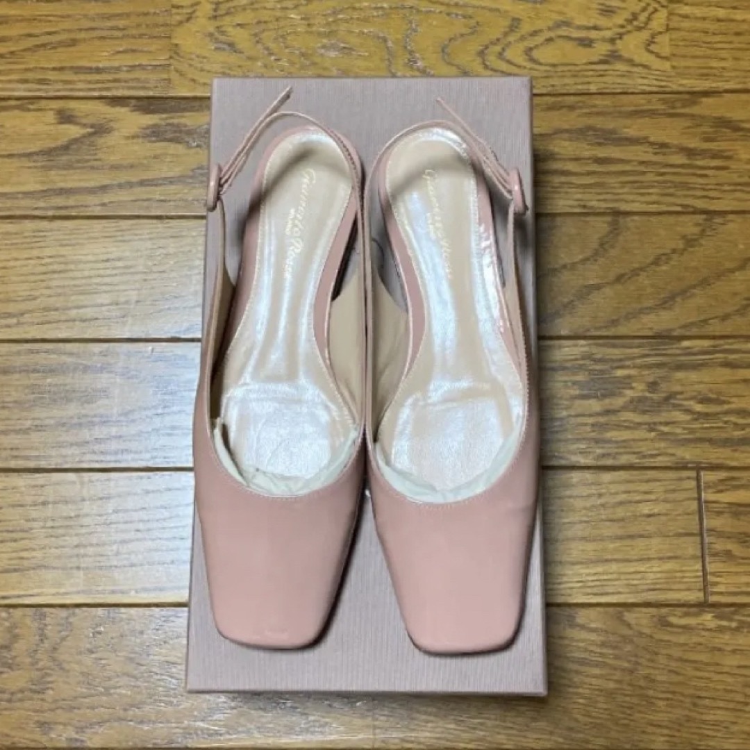 Gianvito Rossi - Gianvito Rossi スクエアトゥ フラット Gianvito Rossi - Gianvito Rossi スクエアトゥ フラット