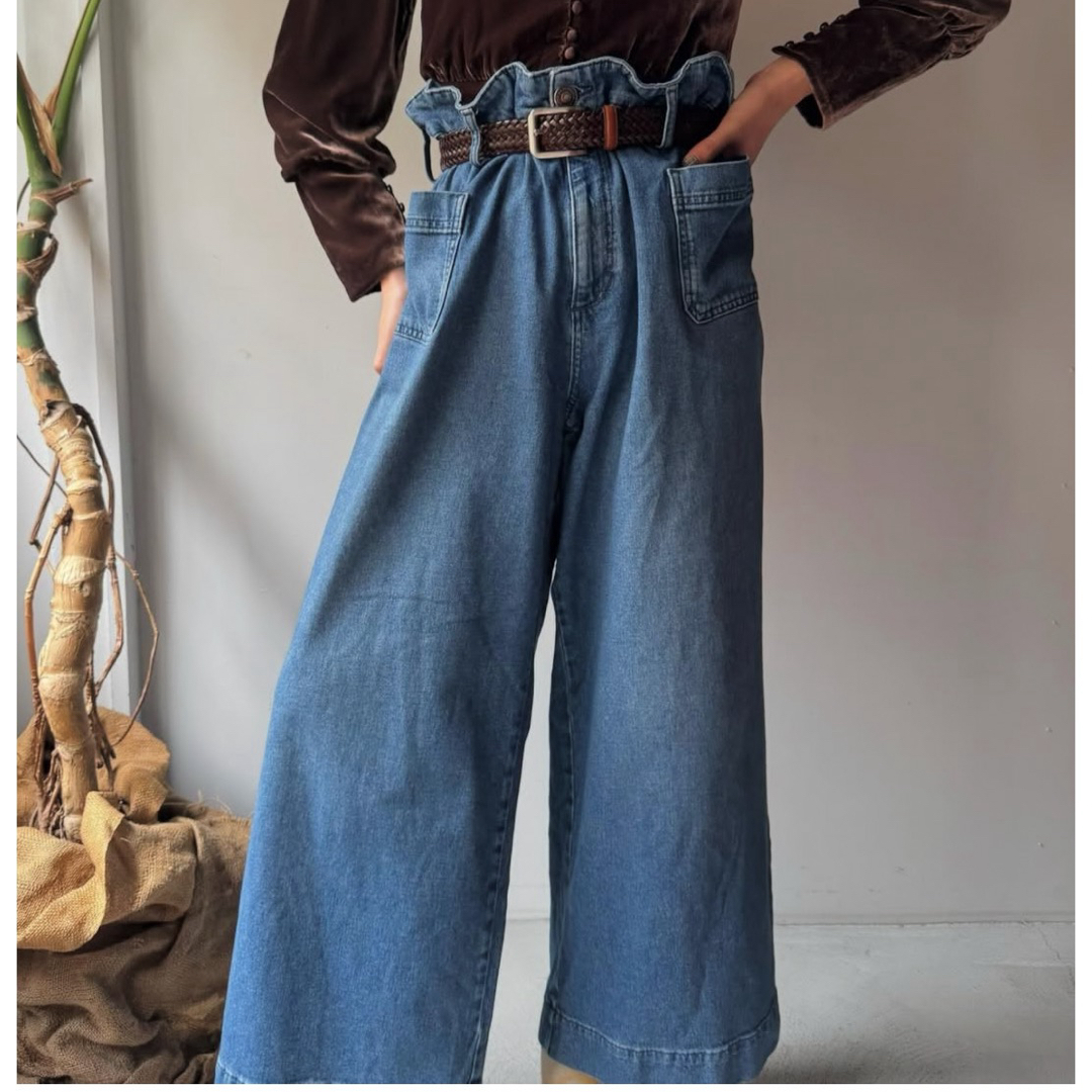 【超目玉枠】 Ameri VINTAGE - vintage big sizeデニムパンツの通販 by パンツ