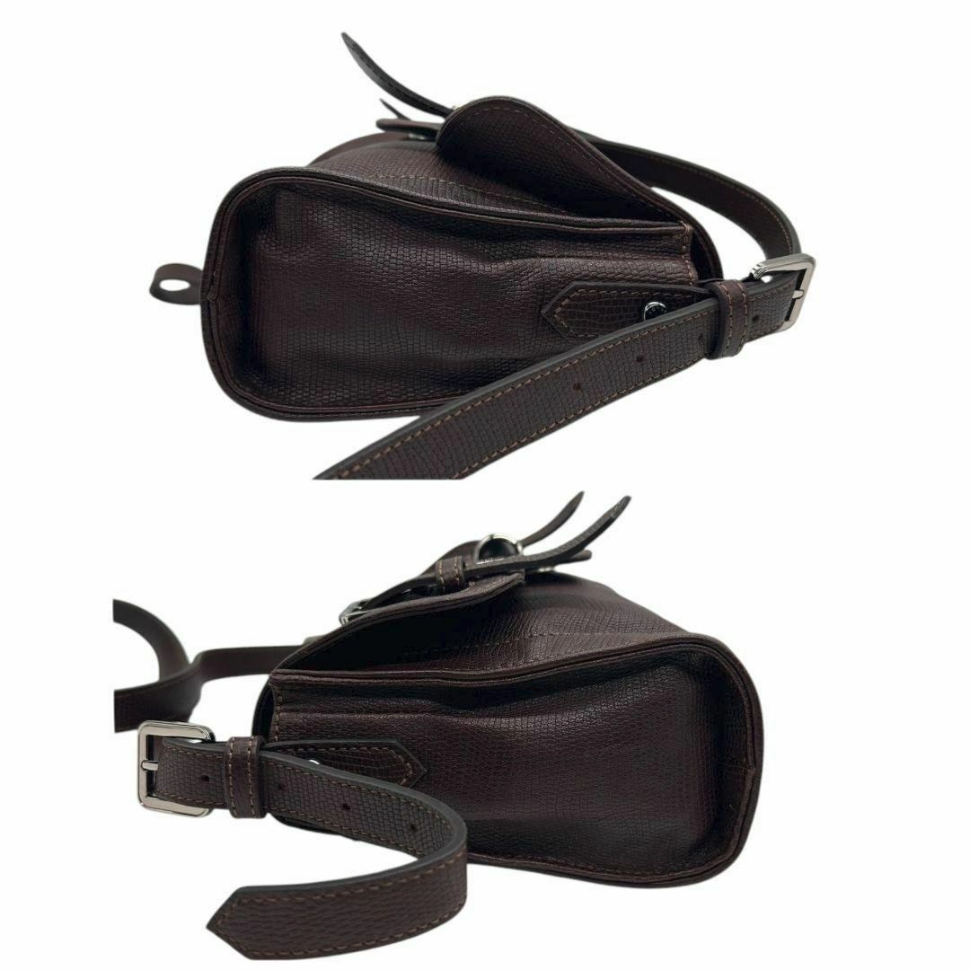 LONGCHAMP - ロンシャン ショルダーバッグ レザー フラップ LONGCHAMP - ロンシャン ショルダーバッグ レザー フラップ
