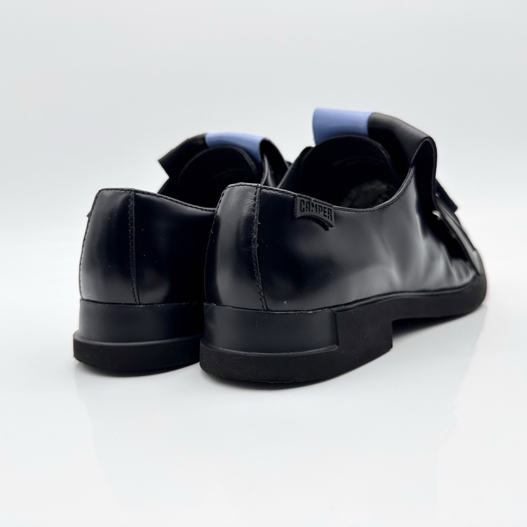 CAMPER - 【美品】カンペール ツインズ イマン ブラック ブルー CAMPER - 【美品】カンペール ツインズ イマン ブラック ブルー
