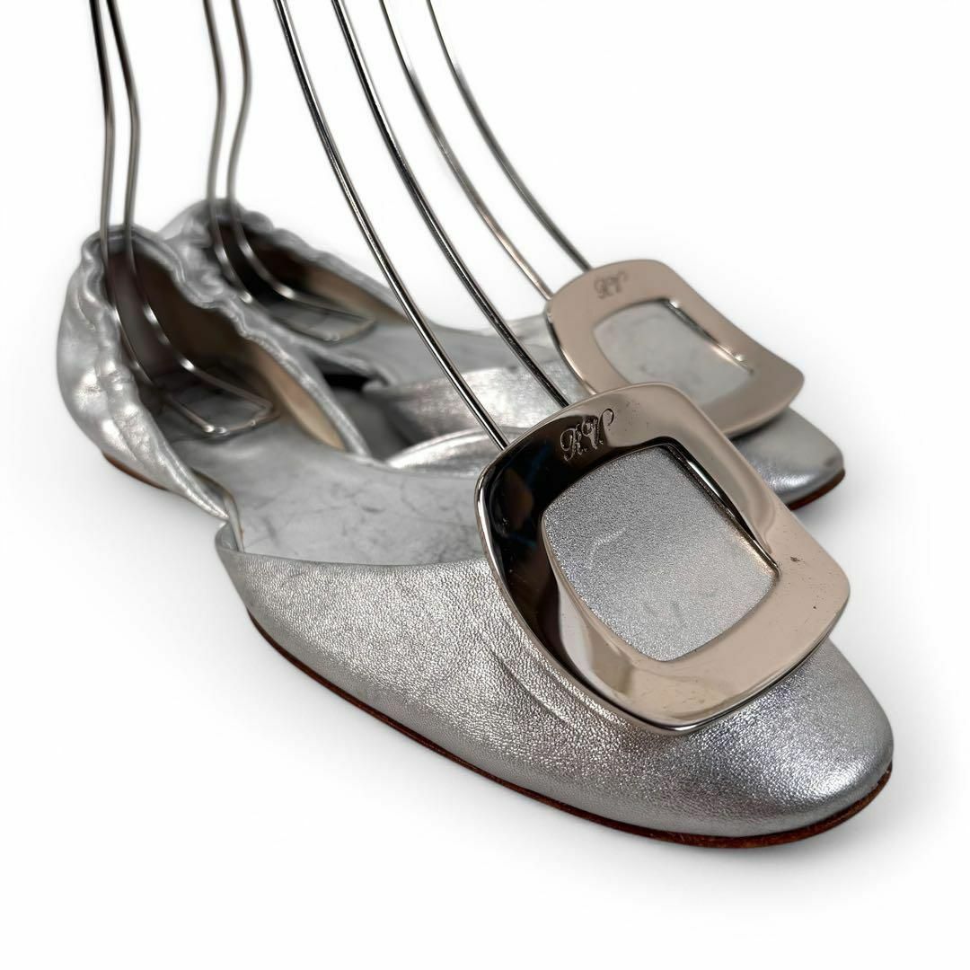 ROGER VIVIER - ロジエヴィヴィエ 37 24 フラットパンプス ROGER VIVIER - ロジエヴィヴィエ 37 24 フラットパンプス