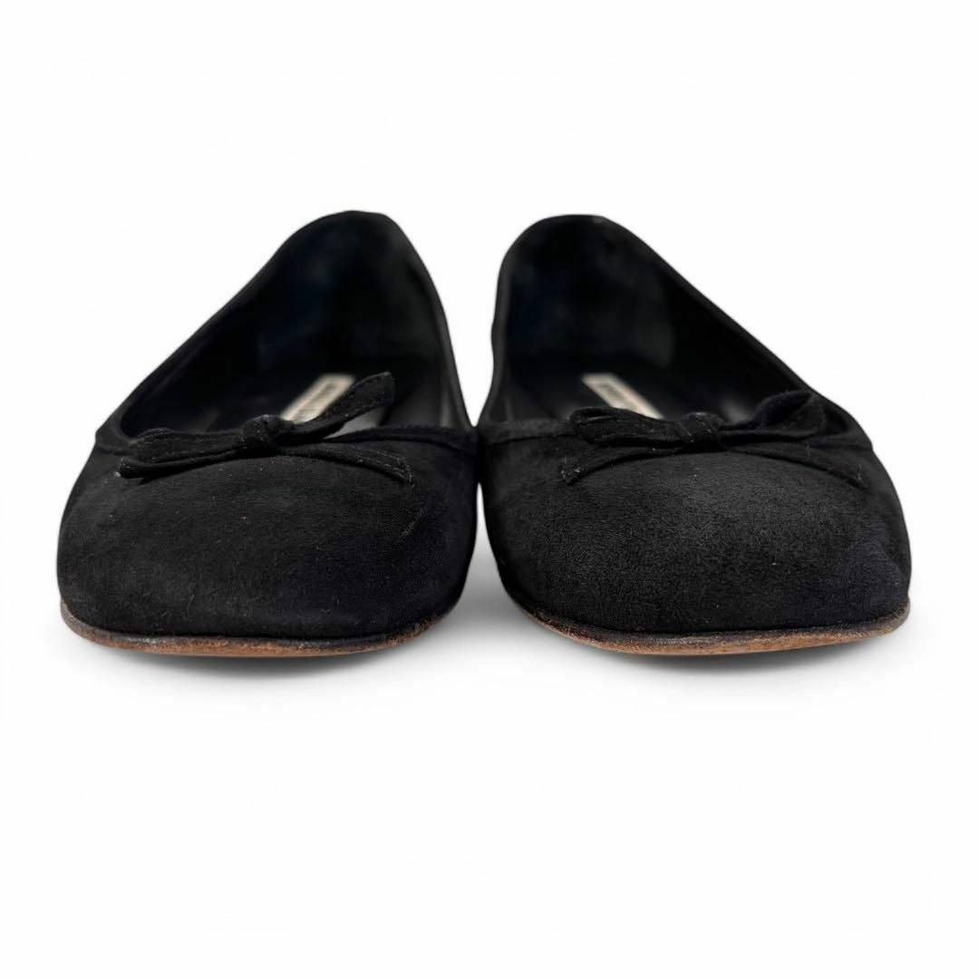 MANOLO BLAHNIK - マノロブラニク 35 22 スエード フラット MANOLO BLAHNIK - マノロブラニク 35 22 スエード フラット
